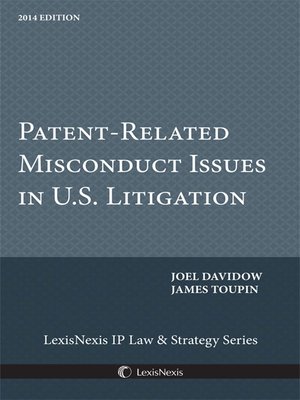 cover image of Patent Related Misconduct Issues in U.S. Litigation